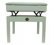 Банкетка для піаніно Банкетка Alfabeto BOOK-BENCH (White)
