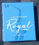 Тростина для саксофону альт RICO Rico Royal - Alto Sax #2.0 - 10 Box