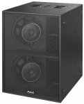 Сабвуфер рупорний MAG Sub200 (б/у) Cабвуфер рупорный 2000W AES, 4 Ом, 37-120Гц, 2x15", 145дБ MaxSPL, 96 кг