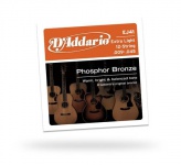 Струни для акустичної гітари D'ADDARIO EJ41 Phosphor Bronze 12-String Extra Light
